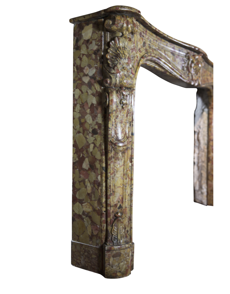 18Th Century Chique French Antique Fireplace Surround
