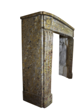 Maison Leon Van den Bogaert French Classic Chique Louis XVI Period Vintage Fireplace Surround