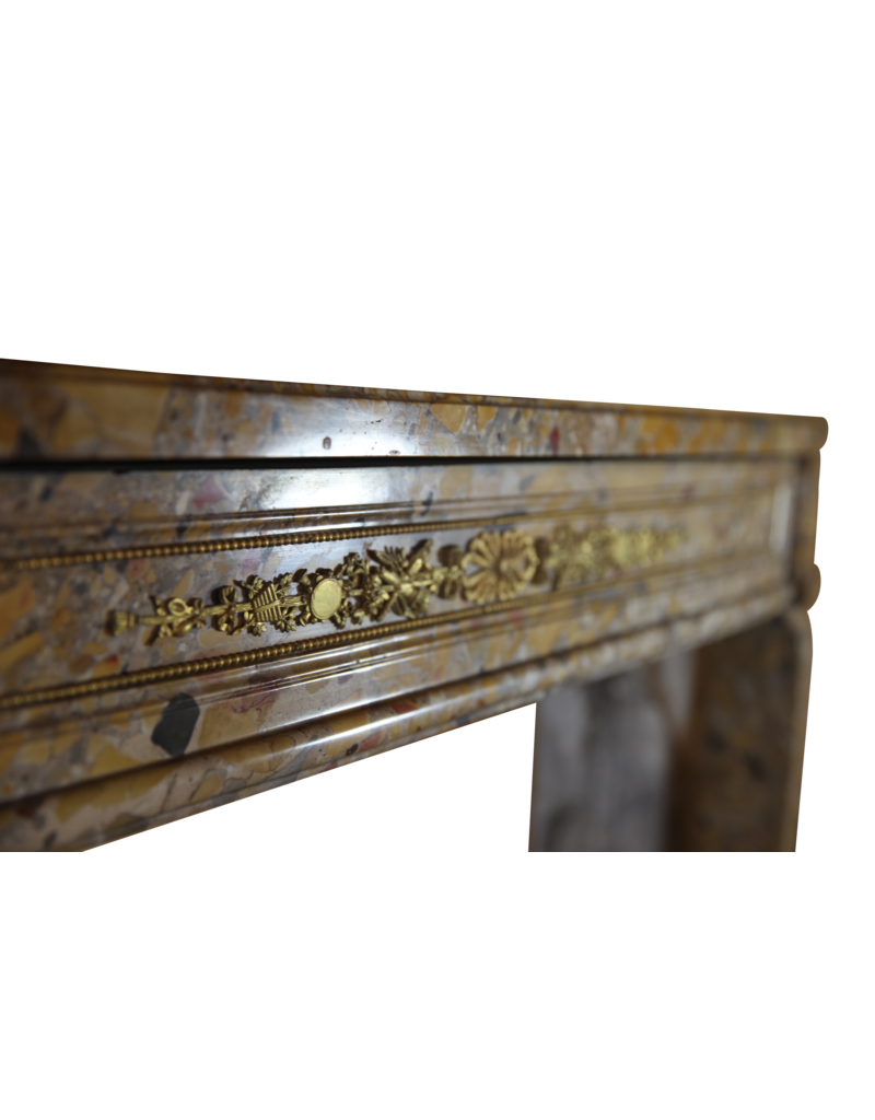 Maison Leon Van den Bogaert Cheminée Vintage Classique Chic D'époque Louis XVI