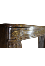 Maison Leon Van den Bogaert French Classic Chique Louis XVI Period Vintage Fireplace Surround