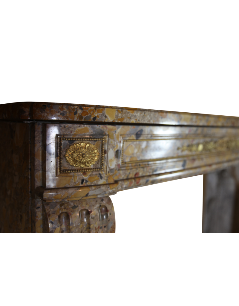 Maison Leon Van den Bogaert Cheminée Vintage Classique Chic D'époque Louis XVI