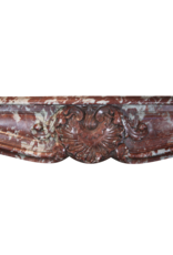 Maison Leon Van den Bogaert Klassisch elegante antike französische Kaminumrandung aus Marmor aus dem 18. Jahrhundert
