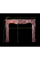 Mármol Siglo 18 Chique Del Francés Del Clásico Chimenea