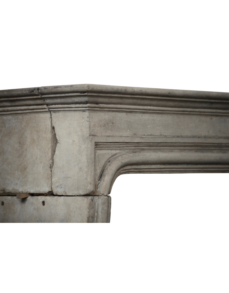 French 18Th Century Period Vintage Fireplace Surround