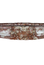 Maison Leon Van den Bogaert Grand 18Th Century French Antique Fireplace Surround