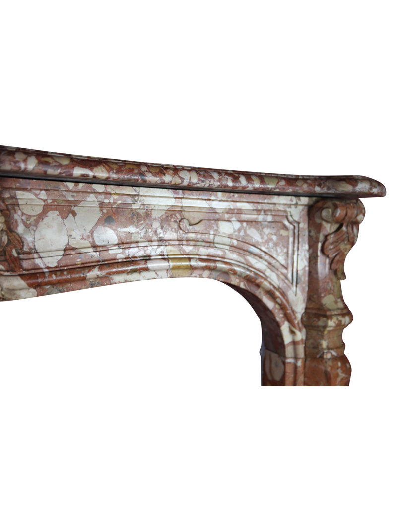 Grand 18Th Century French Antique Fireplace Surround