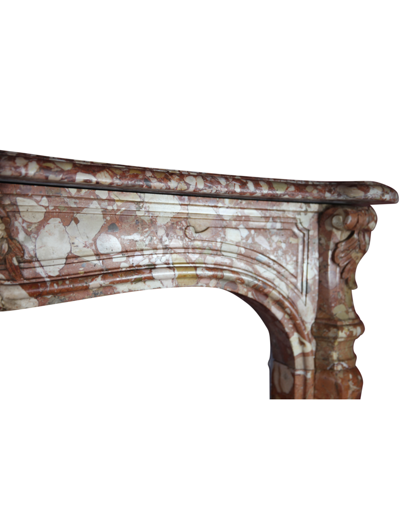 Maison Leon Van den Bogaert Grand 18Th Century French Antique Fireplace Surround