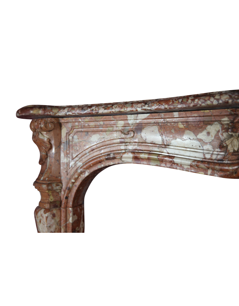 Maison Leon Van den Bogaert Grand 18Th Century French Antique Fireplace Surround