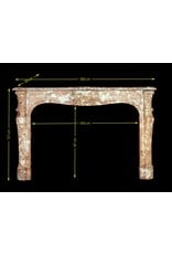 Maison Leon Van den Bogaert Grand 18Th Century French Antique Fireplace Surround