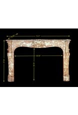 Maison Leon Van den Bogaert Grand 18Th Century French Antique Fireplace Surround
