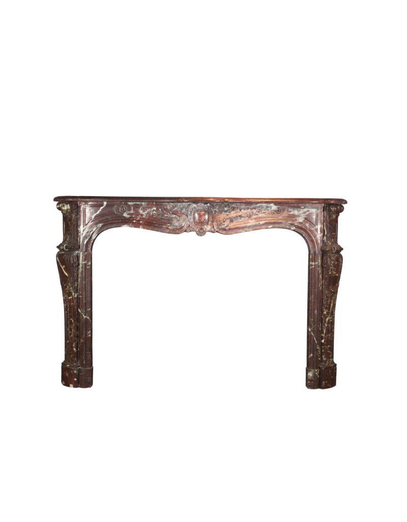 18Th Century Period Grand Chique Vintage Fireplace Surround