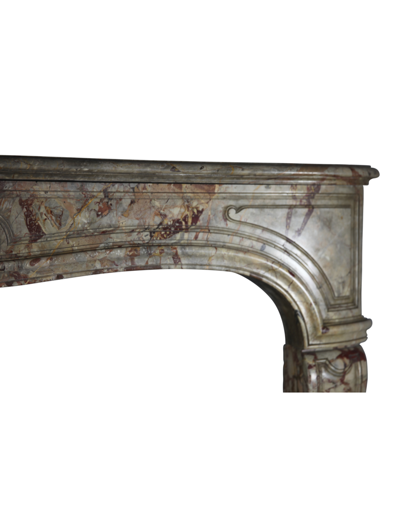 Classic French Interior Original Antique Marble Fireplace Surround