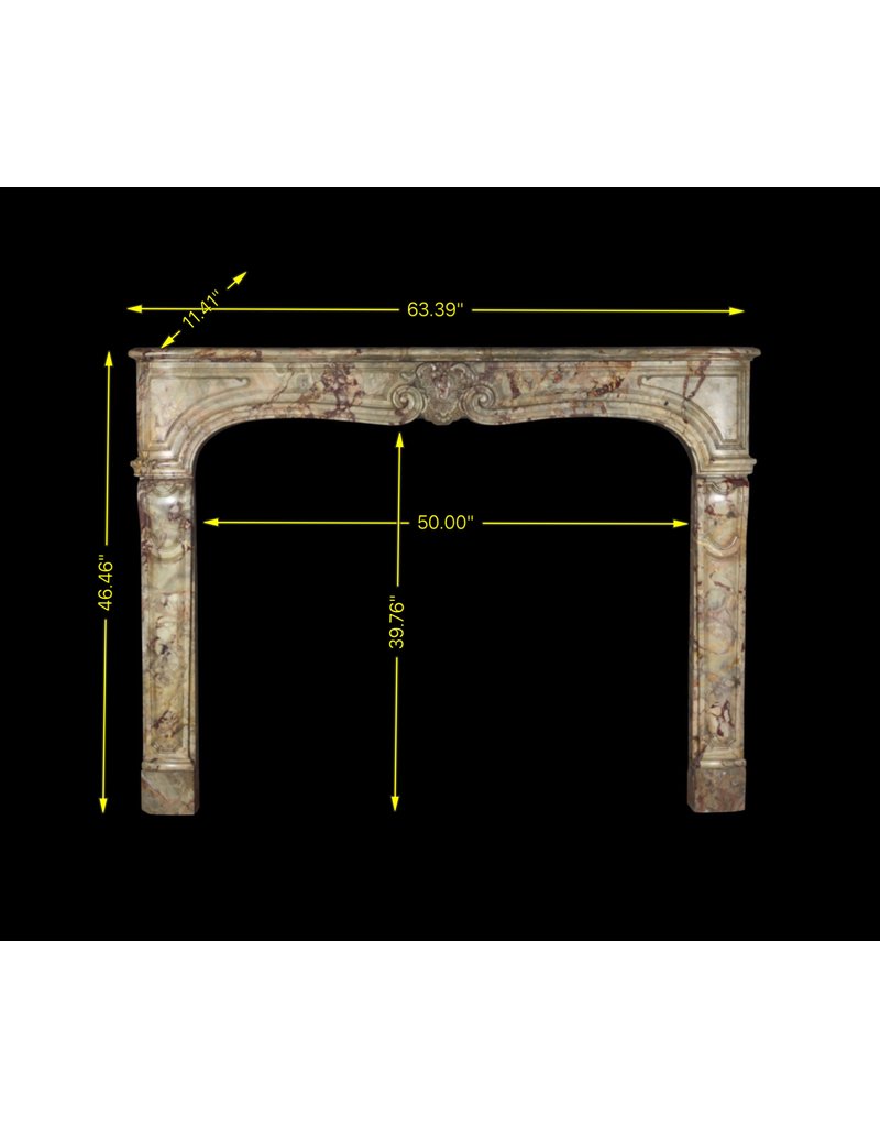 Classic French Interior Original Antique Marble Fireplace Surround