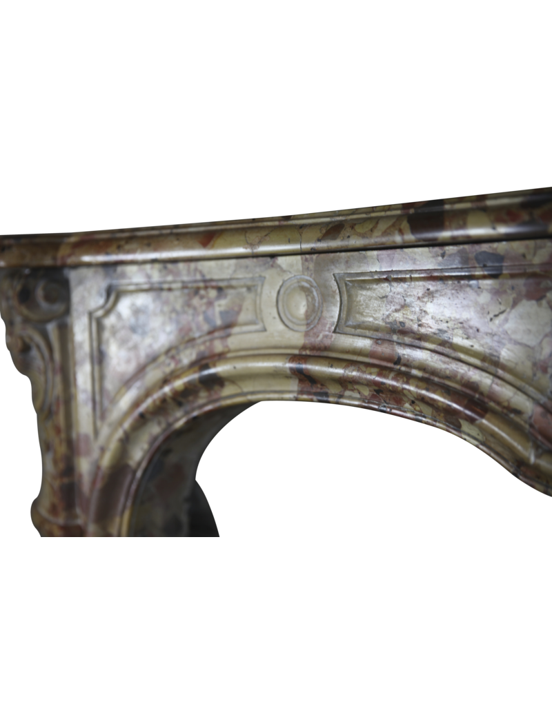 French Chique Royal Marble Antique Fireplace Surround