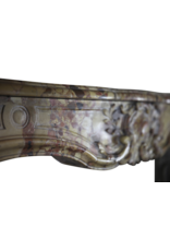 Maison Leon Van den Bogaert French Chic Royal Marble Antique Fireplace Surround