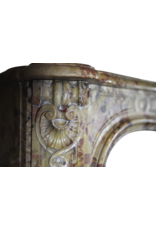 French Chique Royal Marble Antique Fireplace Surround