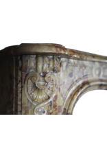 French Chique Royal Marble Antique Fireplace Surround