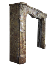 Maison Leon Van den Bogaert French Chic Royal Marble Antique Fireplace Surround