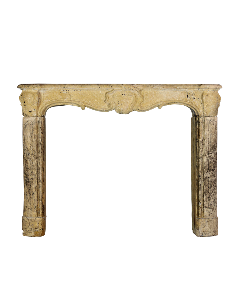 18Th Century Country Fireplace Surround In Limestone