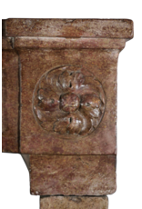 Maison Leon Van den Bogaert Gemütliche Vintage-Kaminumrandung