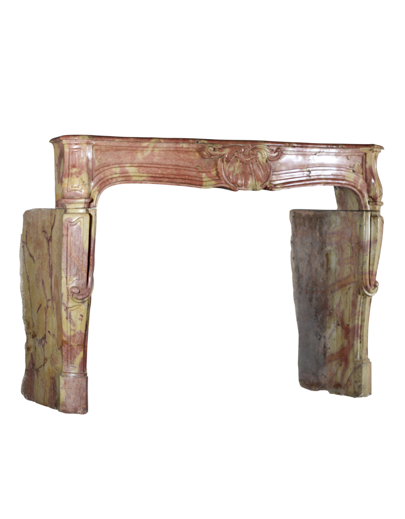 Strong Bicolor Timeless Fireplace Mantle