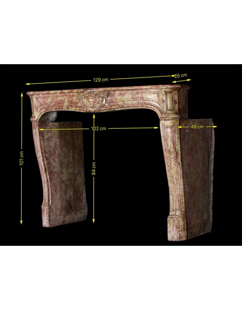 Siglo 18 Creado Por La Naturaleza De La Vendimia Chimenea