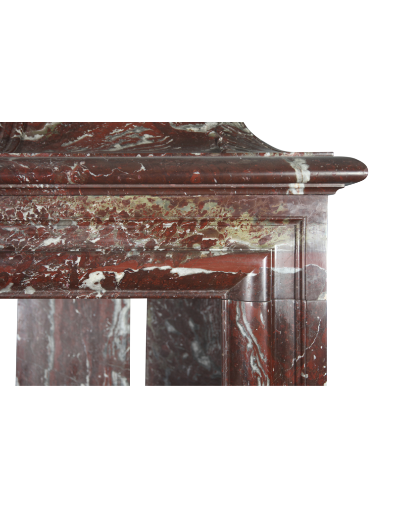 Maison Leon Van den Bogaert Monumental Belgian Vintage Fireplace Surround
