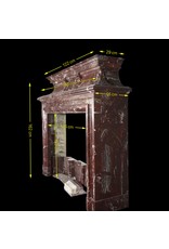 Maison Leon Van den Bogaert Cheminée Monumentale En Marbre Belge Antique