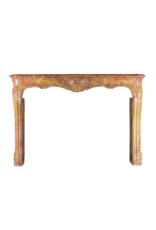 Maison Leon Van den Bogaert Chic Antique Stone Fireplace Surround