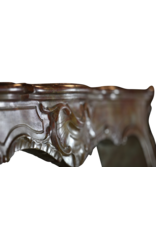 Maison Leon Van den Bogaert Chic Antique Stone Fireplace Surround