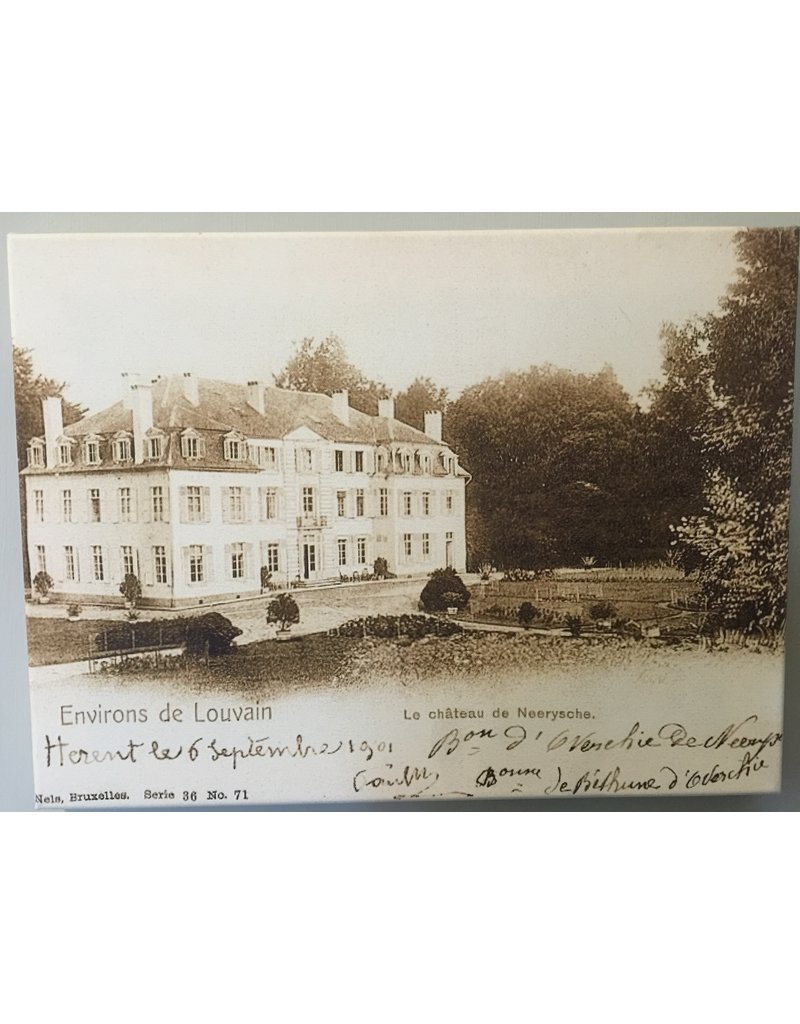 Cheminée D'Un Château Belge