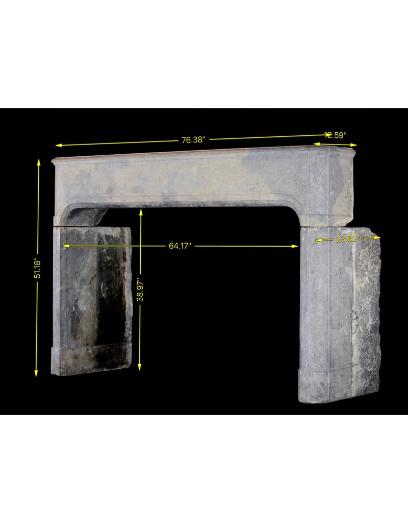 Gran Antiguo Del Siglo 17 Revestimiento En Piedra Dura Bicolor