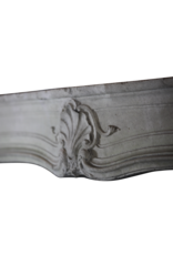 Maison Leon Van den Bogaert Französisch des 18. Jahrhunderts periode Kalkstein Kaminmaske