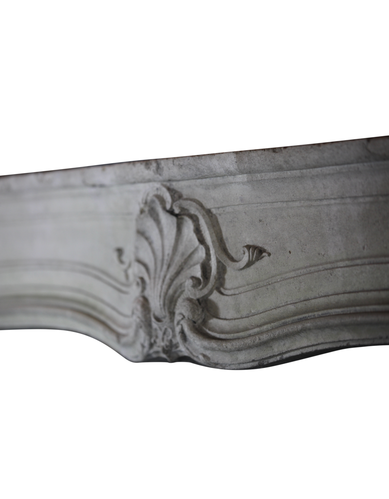 Maison Leon Van den Bogaert Riche Cheminée En Pierre Blanche Du 18Ème Siècle