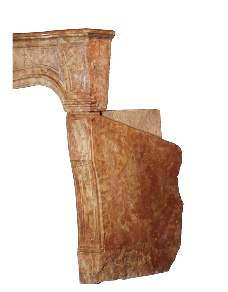 Maison Leon Van den Bogaert Chic Antique Stone Fireplace Surround