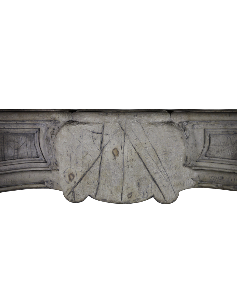 The Antique Fireplace Bank Französisch 17. Jahrhundert Periode Französisch Landstil-Art-Antike Kalkstein Kamin Maske