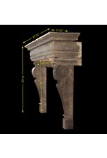 Maison Leon Van den Bogaert Italienische Kaminumrandung aus Fossilstein aus der Renaissance