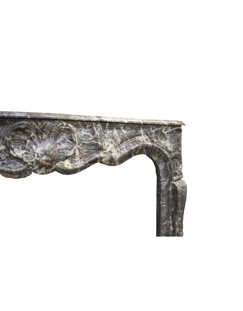 Belgian 18Th Century Period Classic Marble Fireplace Surround