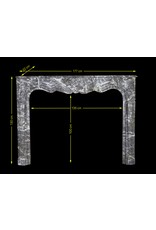 18A Belga Siglo Período Clásico Chimenea De Mármol De Sonido Envolvente