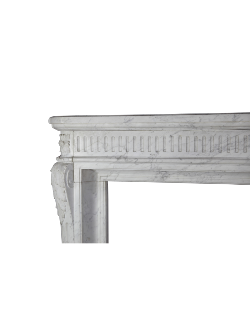 Louis XVI Period French Classic Antique Fireplace Surround