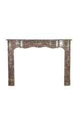 Maison Leon Van den Bogaert Chic 18th Century Antique Marble Fireplace Surround