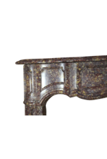 Maison Leon Van den Bogaert Chic 18th Century Antique Marble Fireplace Surround