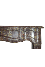 Maison Leon Van den Bogaert Chic 18th Century Antique Marble Fireplace Surround