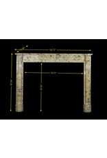 Maison Leon Van den Bogaert French Chic Marble Antique Fireplace Surround