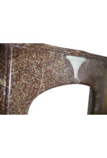 Maison Leon Van den Bogaert Feine Art-déco-Kaminumrandung aus Marmor