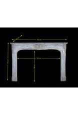 Grand 19Th Century Salon Fireplace Surround In Regency Style