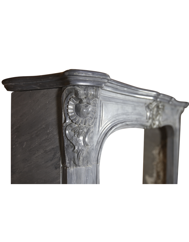 Grand 19Th Century Salon Fireplace Surround In Regency Style