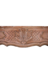 18Th Century Fine Antique Marble Stone Fireplace Surround