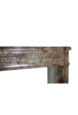 Maison Leon Van den Bogaert Cheminée Française En Marbre Antique Chic