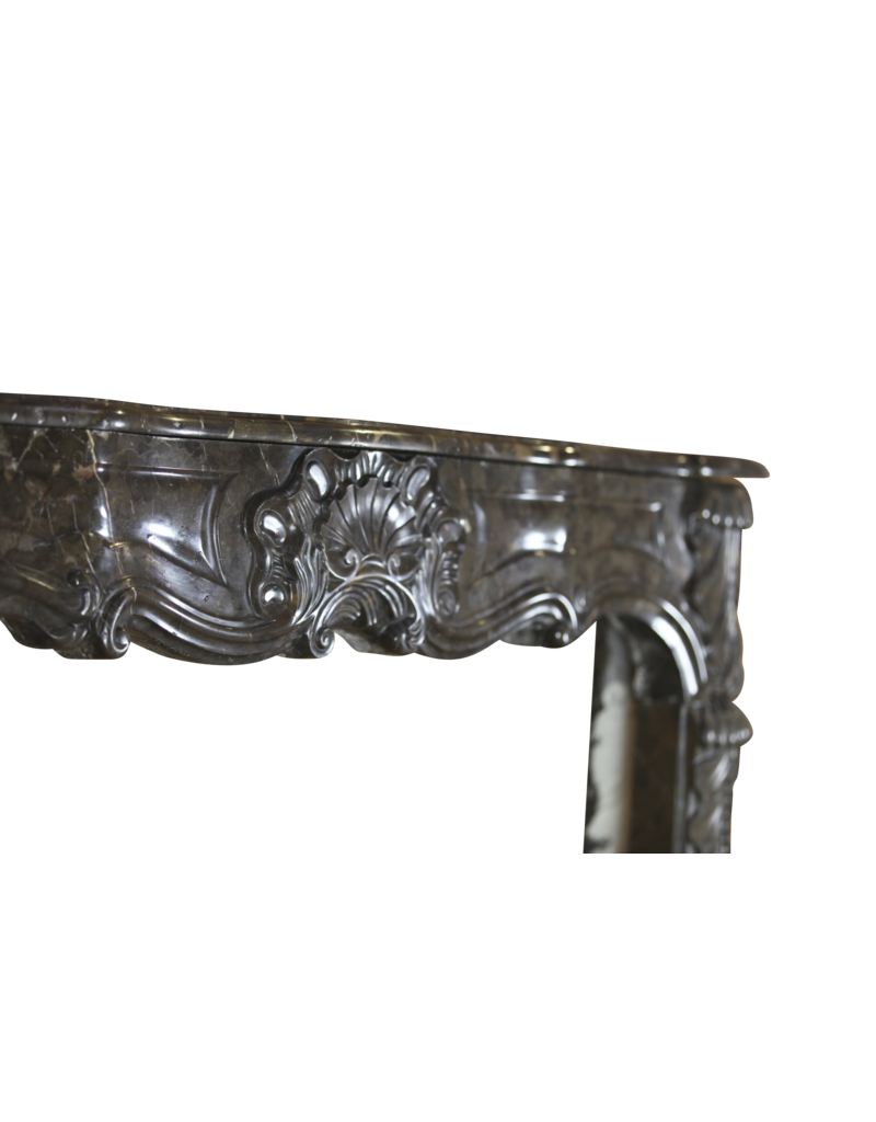 Maison Leon Van den Bogaert Chic Belgian 18th Century Period Vintage Fireplace Surround